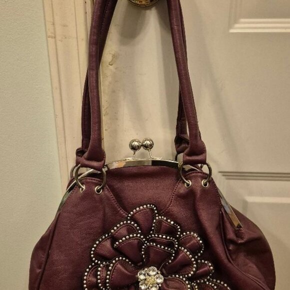 Big flower hand bag - Picture 3 of 3